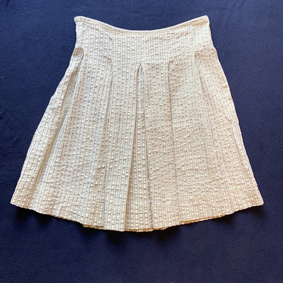 Vintage Robin Howe striped A-line skirt 12 - Picture 2 of 8